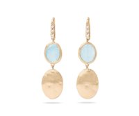 Ohrringe Marco Bicego Dame Siviglia in Gelbgold Diamante 0.05 Ct OB1289-AB-AQ01 - OB1289-AB-AQ01